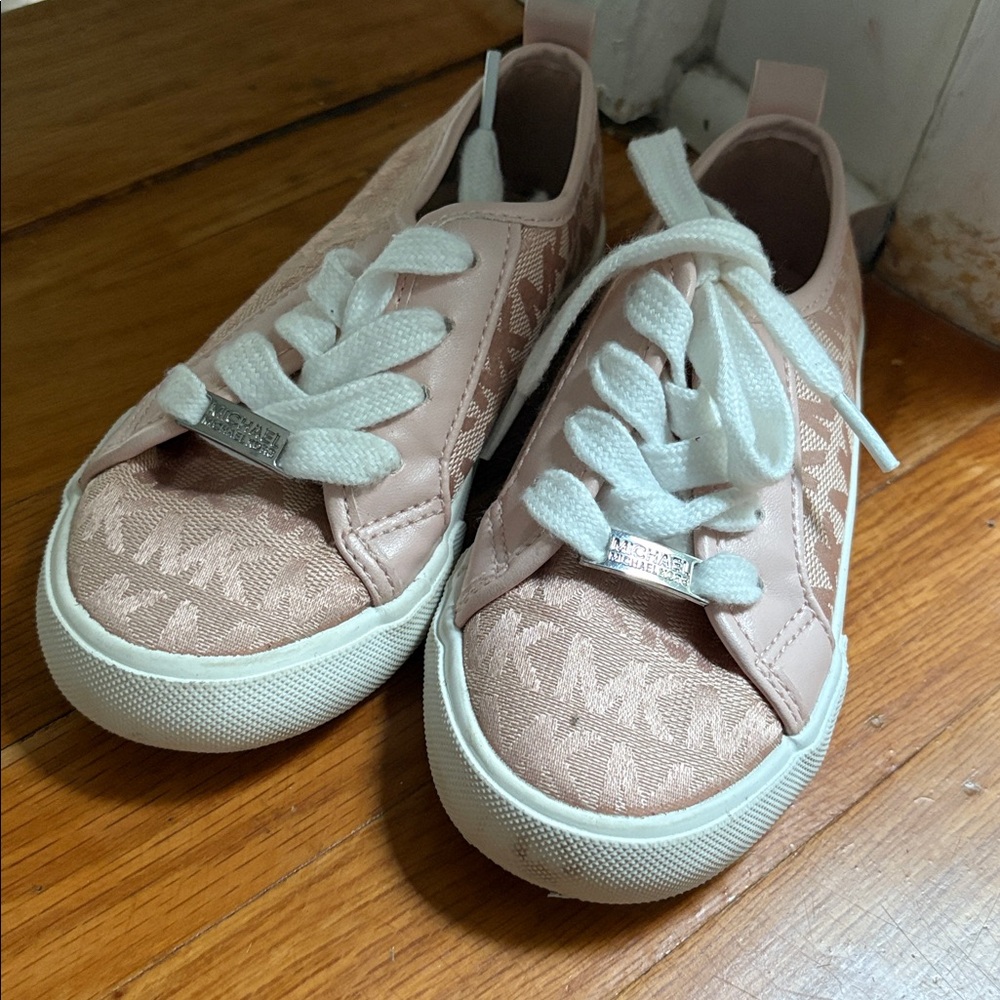 Michael Kors Blush Lace-Up Sneakers